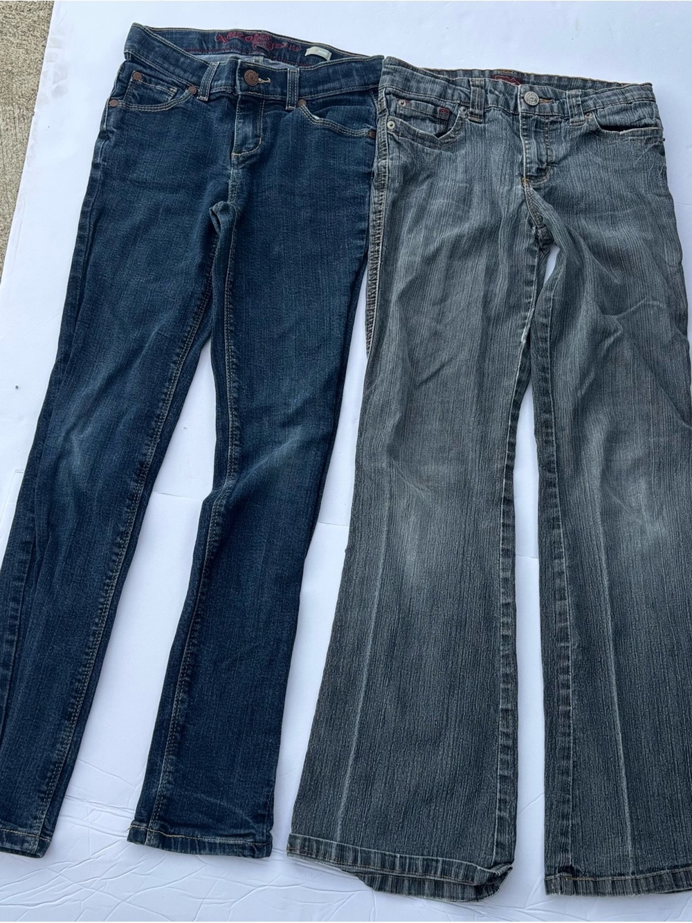 (2) pairs Girls’ size 12 Jeans-Underground Soul & Arizona